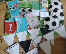 Football / Soccer Birthday Decorations & Arsenal DVD
