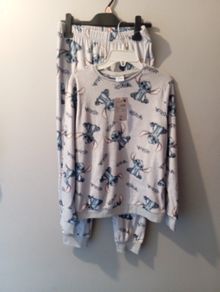 girls stitch pjs aged new aged 12-13