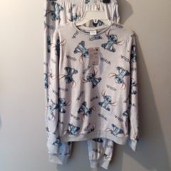 girls stitch pjs aged new aged 12-13