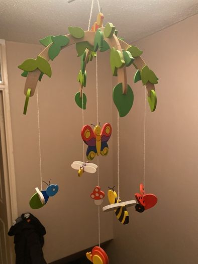 Goki wooden decorative article mobile
