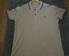 Moncler polo shirt beige
