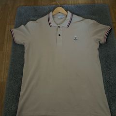 Moncler polo shirt beige