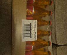 330ml lucozade glass bottle
