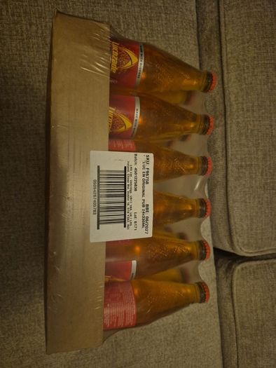 330ml lucozade glass bottle