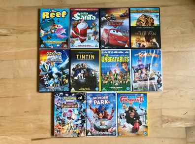 12 kids dvds