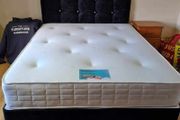 king size 5ft Divan beds, tufted memory foam mattress, and storage drawers in stock