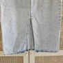 Denim midi Skirt Uk10 Image 3