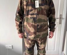 French Army Camouflage Parka. Great waterproof wind proof for hunting fishing bushcraft camping etc