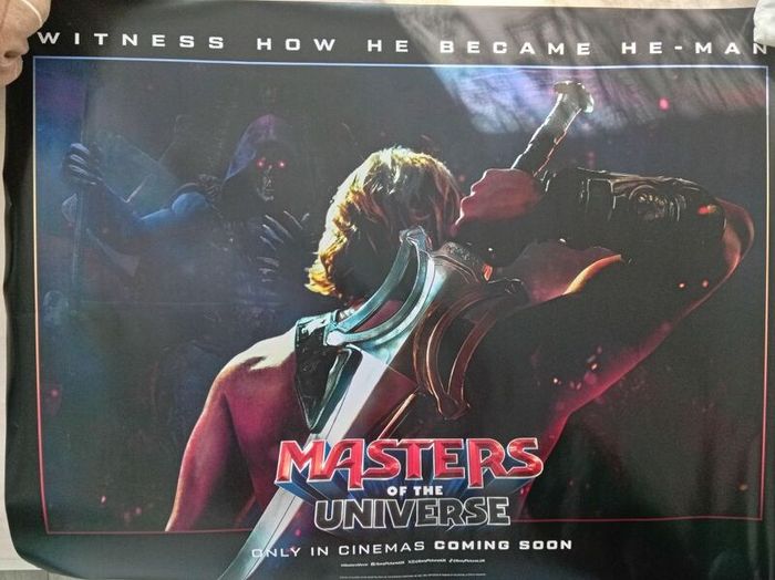 Cinema style posters Scream 7,Jurassic park and Masters of the Universe posters