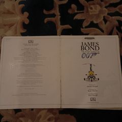 James Bond 007 large book