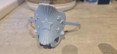 Vintage Hasbro Moondreamers - Ursa the Polar Bear Blue Saddle