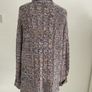 jumper long polo neck jumper cotton mix flex pink & blue multi small Bnwot baloot brand Image 6