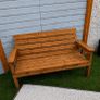 Handmade Garden Bench Image 3