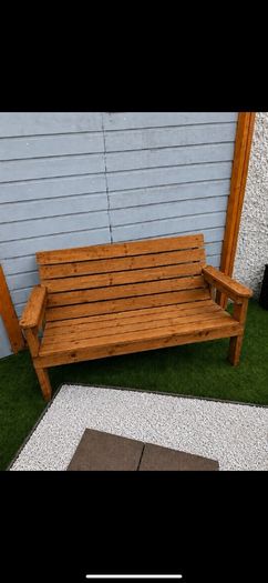 Handmade Garden Bench