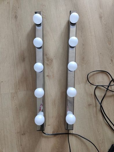 IKEA MUSIK vanity lights and bulbs