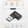USB3.0 to Type-C adapter 90 degree elbow USB C OTG Connector compatible transmission and charging for keyboard, mouse, laptop Image 7
