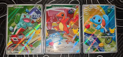 Pokemon First Partner Kanto Starters