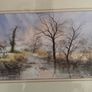 Original Framed Painting "Tranquil River" by Des Allen (44 x 34cm) Image 2