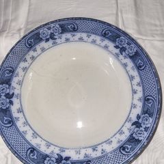 Flow Blue Soup Bowls