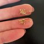 14ct gold earrings Image 2