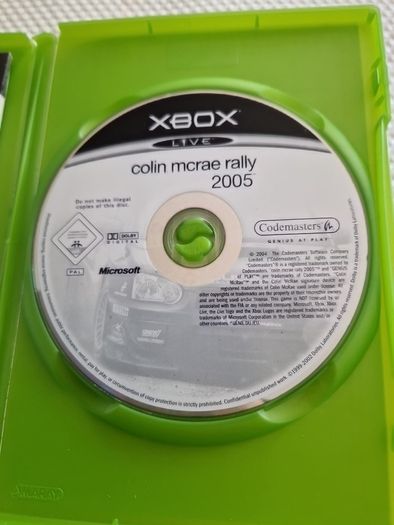 Colin McRae Rally 2005 Xbox Original Games Original