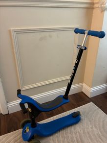 Scooter globber three in one