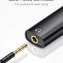 2-in-1 USB-C PD Headphone Jack Adapter [Type-C to 3.5 mm Audio Adapter for Aux, Stereo, Earphones, Headsets] [Braided Nylon Cable] Image 6