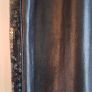 Spanx Black Sequin Faux Leather Leggings Image 7