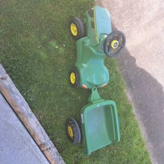toy tractor and trailer