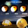 Camping Lights Tent Lights, Emergency Lights, Gifts for Kids, Waterproof LED Camping Lantern Light Bulb for Camping, Hiking, Fishing, Mountaineering, Power Cuts (FREE POSTAGE) Image 3