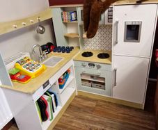 Kitchen Corner Luxury Wooden Play Kitchen