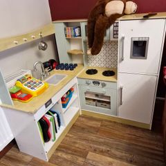 Kitchen Corner Luxury Wooden Play Kitchen