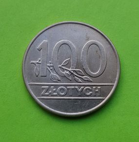 Poland 1990 year 100 zlotyh