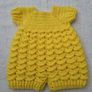 Handmade baby rompers 0-3 months Image 3