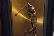 Vintage 3D Copper "Golfer Mid-Swing" Picture signed by Artist