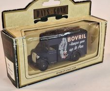 LLedo Diecast Model of Days Gone 16036 1934 Dennis Parcels Van BOVRIL