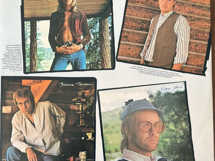Elton John - Rock of the Westies. Absolutely lovely UK 1st pressing with  printed inner sleeve and insert.