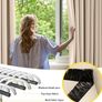 Beige Blackout Curtains for Living Room 2 Panel Set, Premium Eyelet Curtains for Bedroom, Thermal Insulated Window Curtain Drapes, Black Out Curtain 90 Drop, Each Panel 46 x 90 Inches Image 2