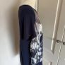 Habella size 16 navy grey top Image 2