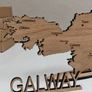wooden map Image 4