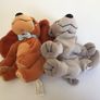 A Pair of Lady and The Tramp 7" Beanie Plushes Image 5