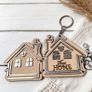 Personalised New Home Keyring, Housewarming Gift, New Home Gift Image 3