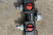 Garden Hose Connector Bundle Gardena, Brass Manifold &amp; Fittings