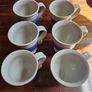 6 large pottery mugs Image 4