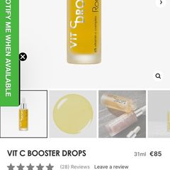 Rodial vitamin c drops