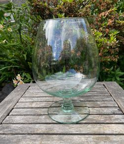 Giant Oversize Hand Blown Brandy Glass