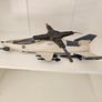 Vintage G.I. Joe Hasbro 1988 Skystorm X-Wing Chopper Image 2