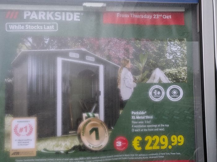 Shed Lidl New