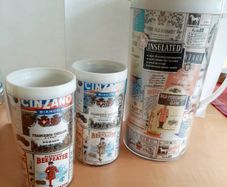 Vintage insulated drinks set