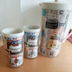 Vintage insulated drinks set